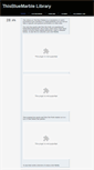Mobile Screenshot of library.thisbluemarble.com